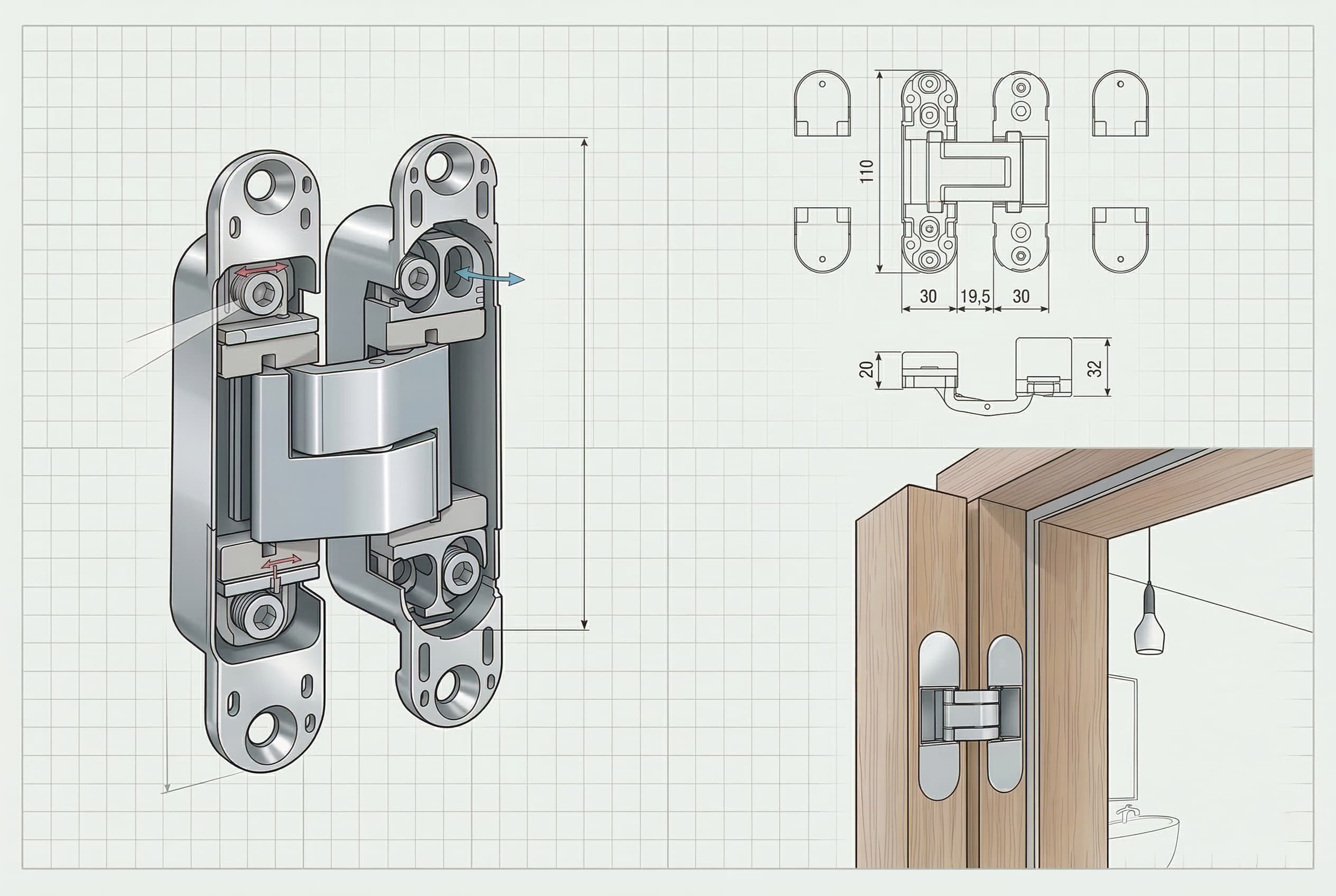 Петли и фурнитура HS 8302.41